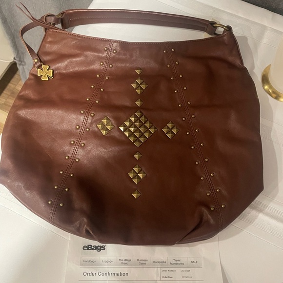 Lucky Brand Handbags - NWOT Lucky Brand Authentic Leather Hobo Bag